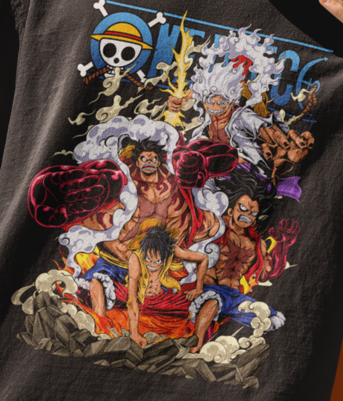 “One Piece” Unisex Oversized Terry Tee | One Piece Edition