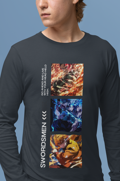 “Demon Slayer” Unisex Full-Sleeve T-shirt