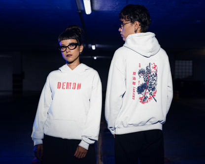 Demon Slayer Fight Scene Hoodie | Unisex Oversized Hoodie