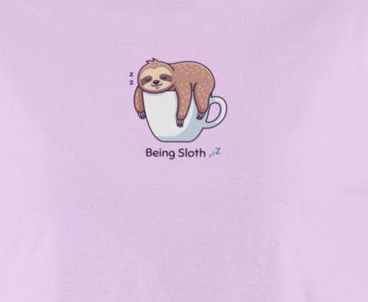 Being Sloth 💤. Baby Tee | Embroidery Edition🪡
