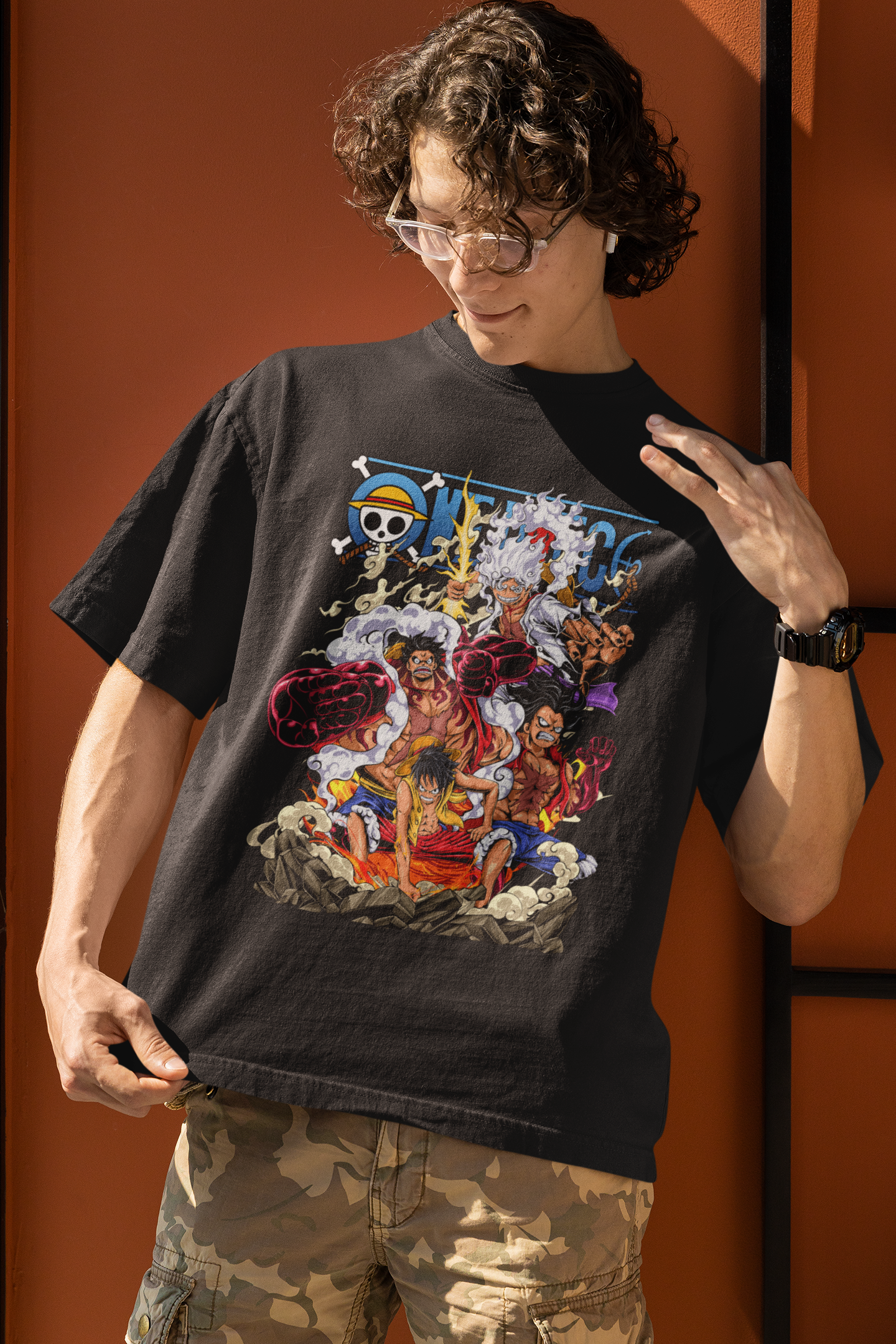 “One Piece” Unisex Oversized Terry Tee | One Piece Edition