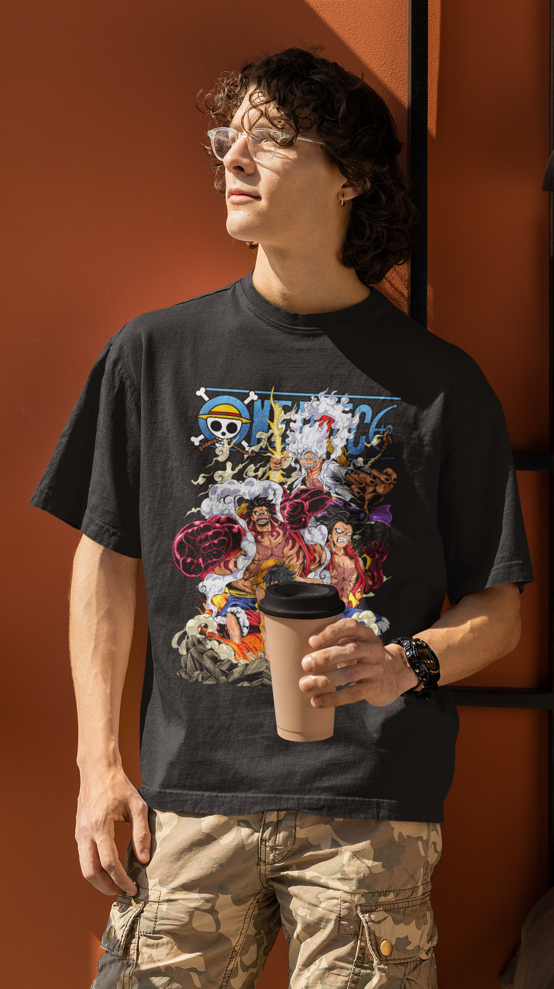 “One Piece” Unisex Oversized Terry Tee | One Piece Edition