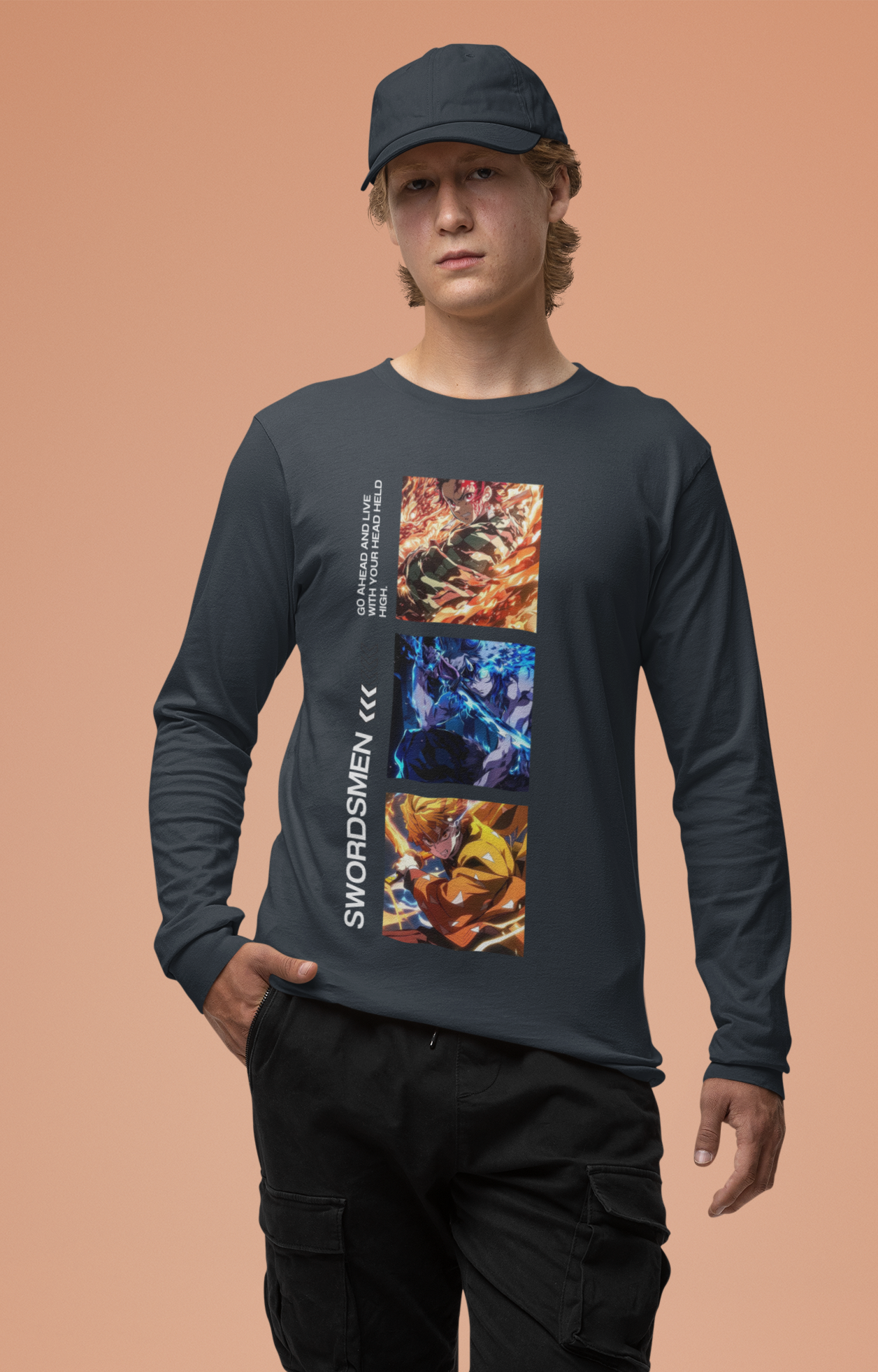 “Demon Slayer” Unisex Full-Sleeve T-shirt