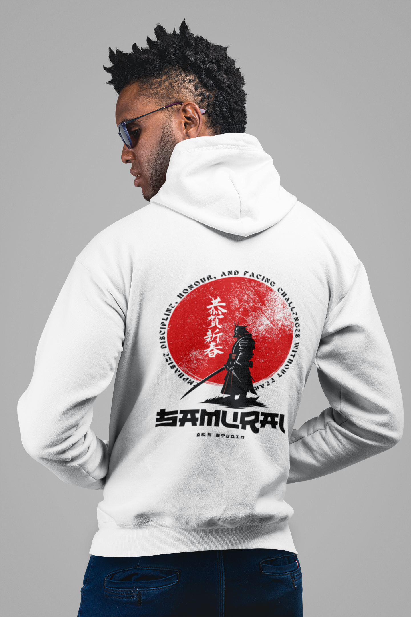 “Spirit of the Samurai” Unisex Heavyweight Hoodie | Warrior Edition